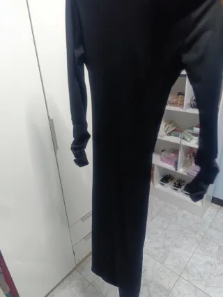 Vestido negro largo fiesta