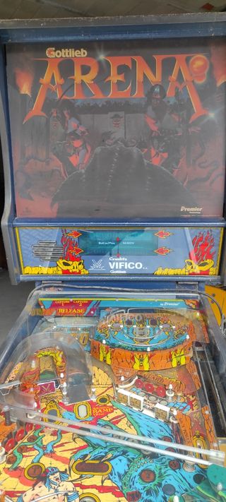 Pinball Gottlieb Arena (No Funciona)