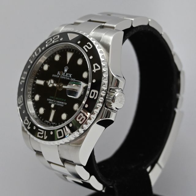 Rolex GMT-Master II Negro/Plata