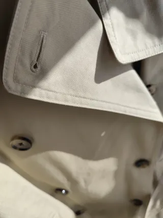 Abrigo gabardina beige nuevo