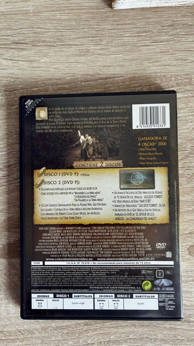 El Señor de los Anillos la Comunidad del Anillo