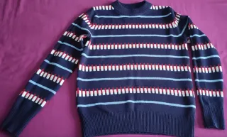 Lote 3 jerséis: azul, morado, blanco