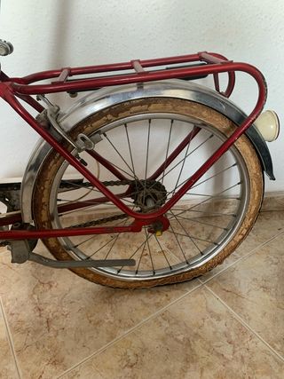 Bicicleta Antigua GAC Roja para Niños/as