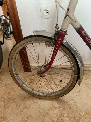 Bicicleta Antigua GAC Roja para Niños/as