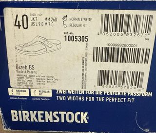 Birkenstock Morado Talla 40 (equiv. 41)