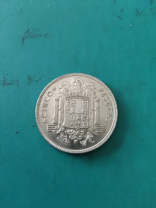 5 Pesetas 1949*50 Francisco Franco Caudillo