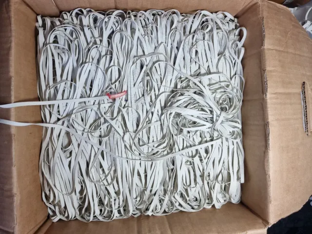 Fettuccia Elastica  Bianco 
