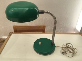 Lámpara Escritorio flexo Vintage Verde 