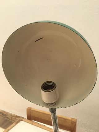 Lámpara Escritorio flexo Vintage Verde 