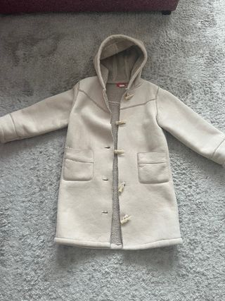Cazadora niña Lefties 6-7 años beige/gris