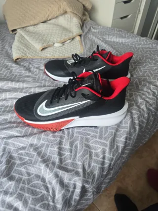 Nike Precision VII Hombre Negro Rojo 47.5