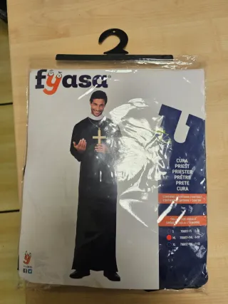 Disfraz Cura Fyasa Talla M-L