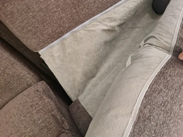 Sofá comedor chaiselongue tela