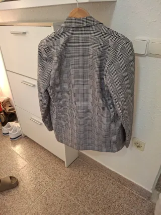 Traje de chaqueta a cuadros