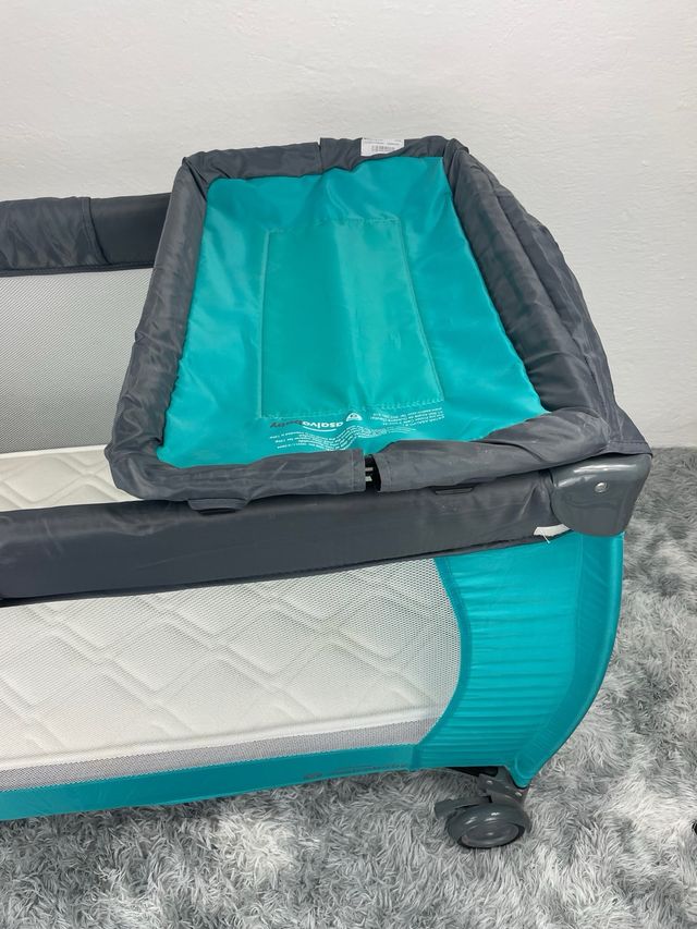 Cuna plegable para bebé + colchon