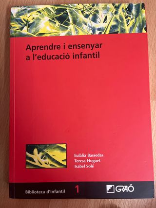 Aprendre I Ensenyar A L'Educació Infantil