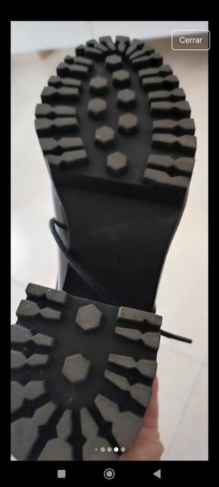 Zapatos negros plataforma tacón grueso
