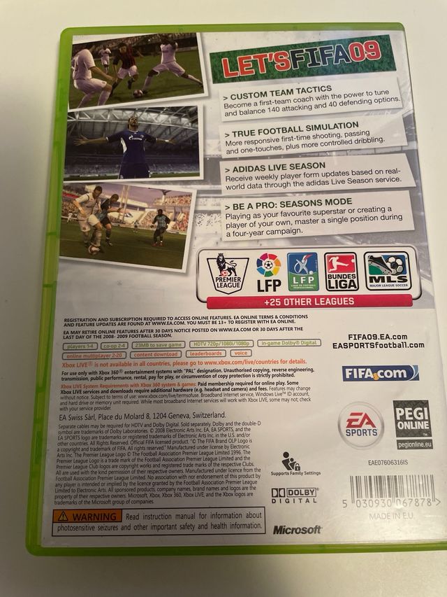 FIFA 09 - Xbox 360