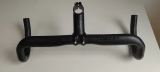 Manillar carbono TOSEEK más potencia aluminio 
