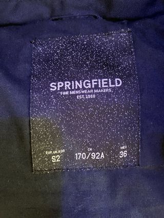 Chaleco acolchado Springfield azul marino