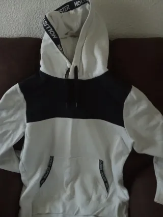 Sudadera Hollister bicolor hombre