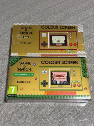 Nintendo Game & Watch Mario y Zelda