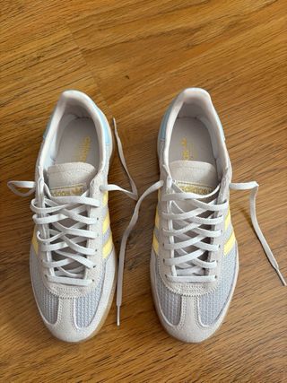 Zapatillas Adidas Spezial Gris y Amarillo Talla 38