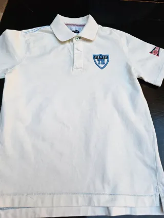 Polo Tommy Hilfiger Blanco Niño T.10