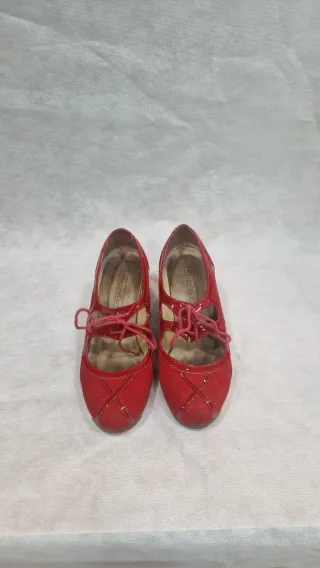 Zapatos Flamenco Begoña Cervera Rojos 36