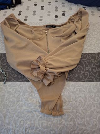 Body Boohoo Beige Talla S