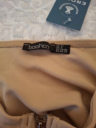 Body Boohoo Beige Talla S