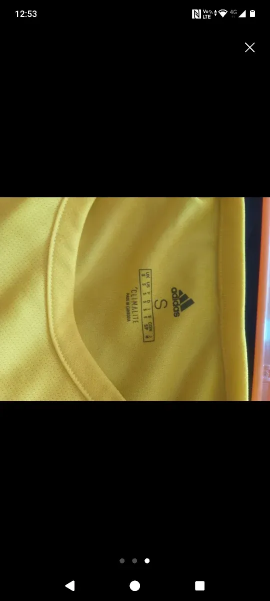 Camiseta Adidas Talla S Futbol