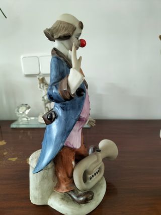 Figura payaso porcelana vintage
