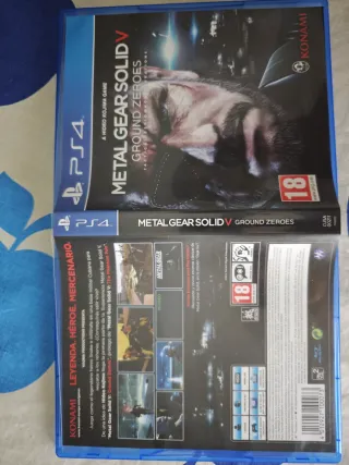 Metal Gear Solid V Ground Zeroes PS4