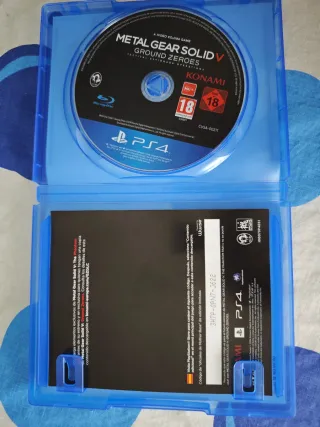Metal Gear Solid V Ground Zeroes PS4