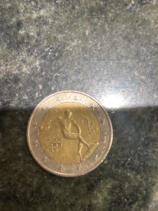 Moneda 2€ Atenas 2004 Olímpica