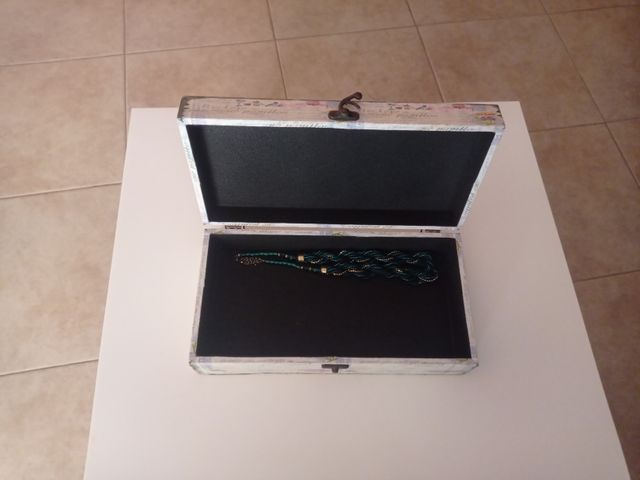 Caja joyero decorada mariposas