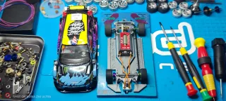 Coche Slot i20 a punto