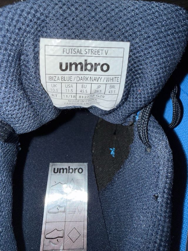 Deportivas fútbol sala Umbro