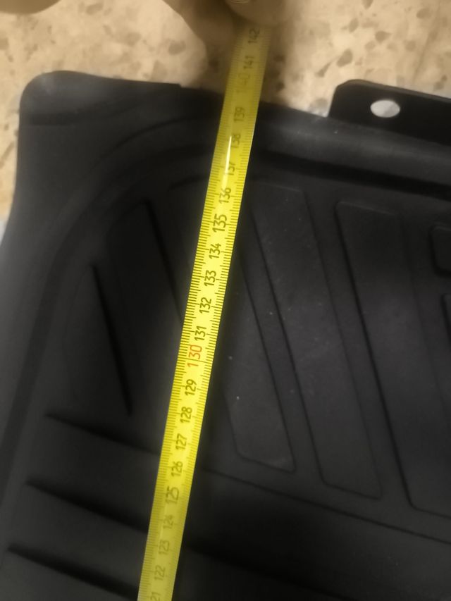 Protector alfombra trasera coche