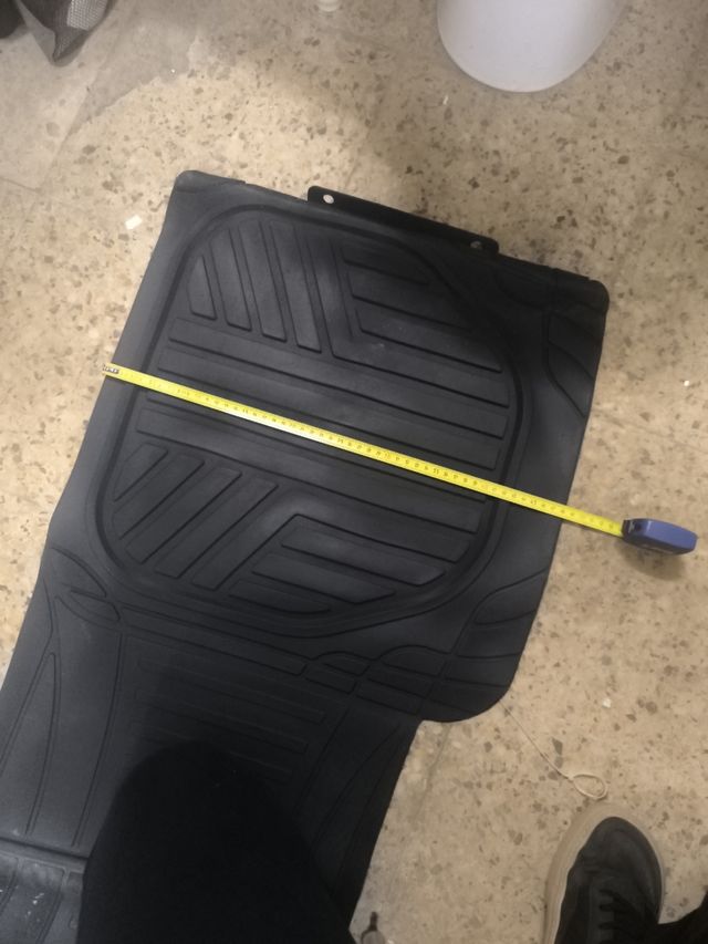 Protector alfombra trasera coche