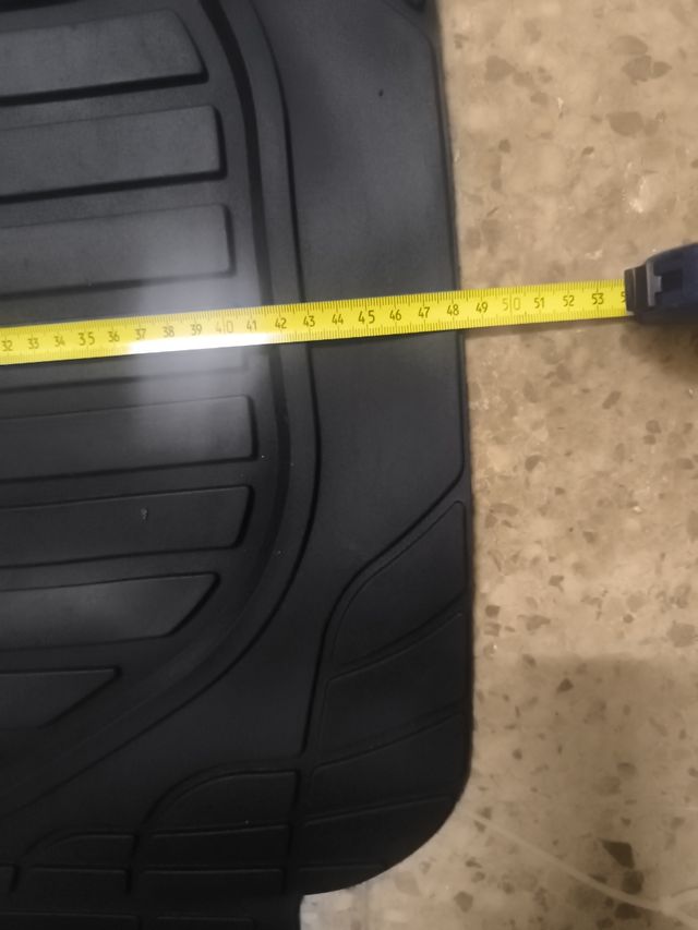 Protector alfombra trasera coche