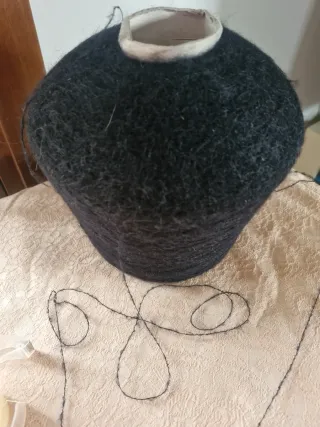 Cono Mohair Negro n⁰18