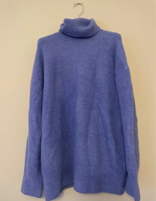 Jersey Zara cuello alto lana y elastano
