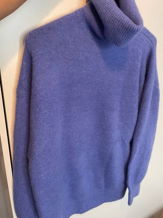 Jersey Zara cuello alto lana y elastano