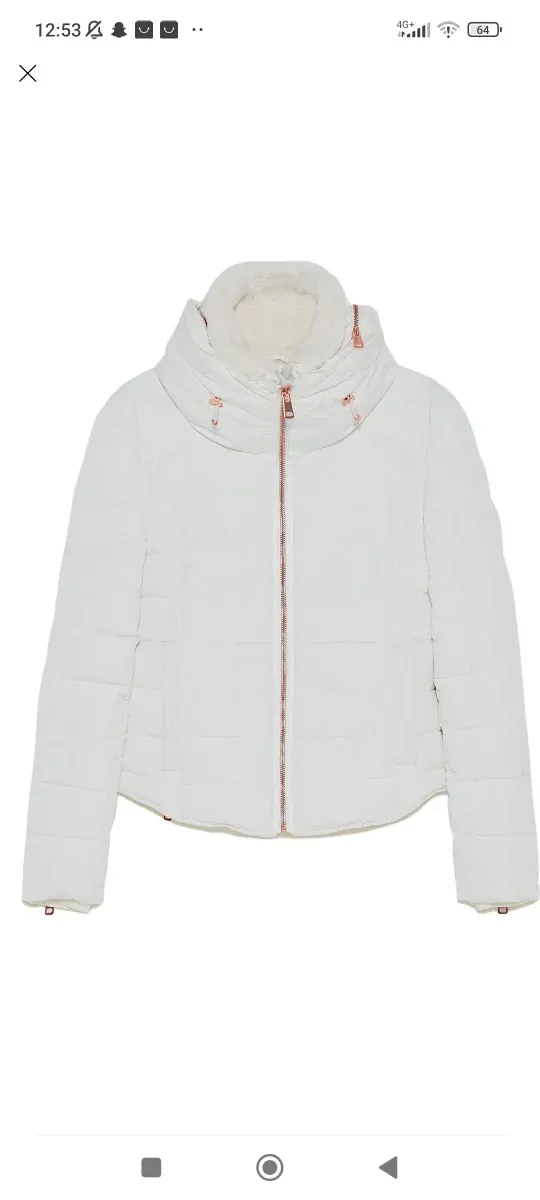 Chaqueta Zara acolchada capucha oculta