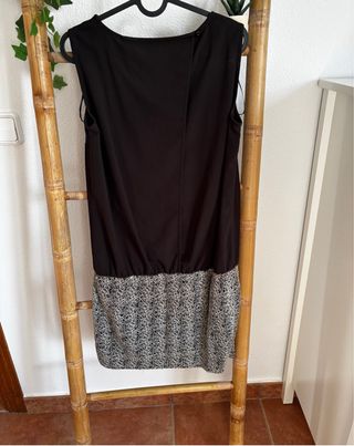 Vestido negro con lentejuelas 