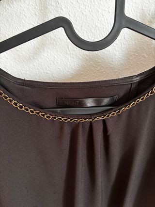 Vestido negro con lentejuelas 