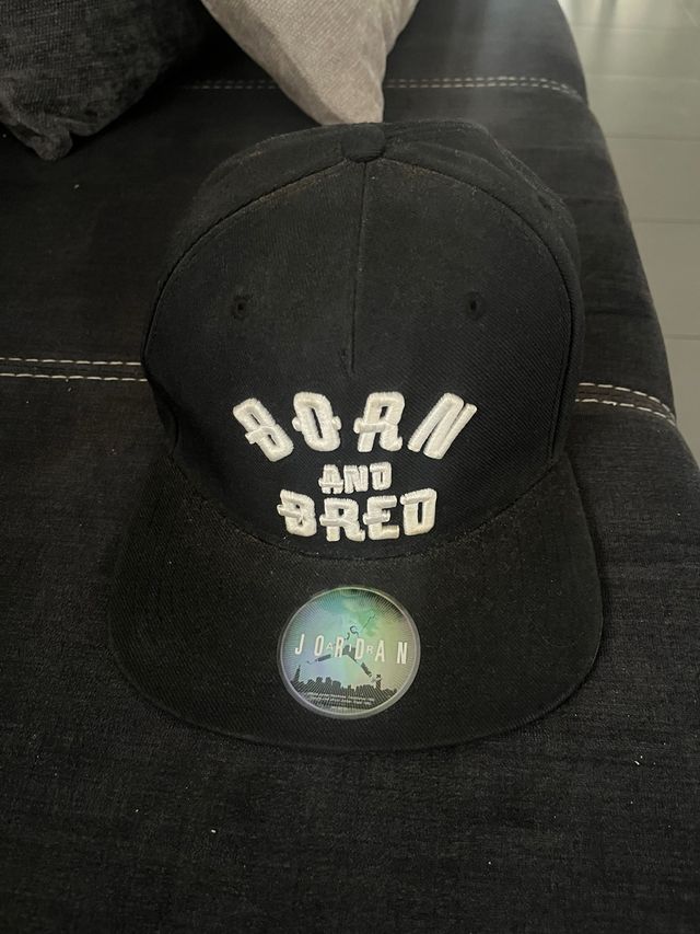 Gorra Jordan Negra Bordada