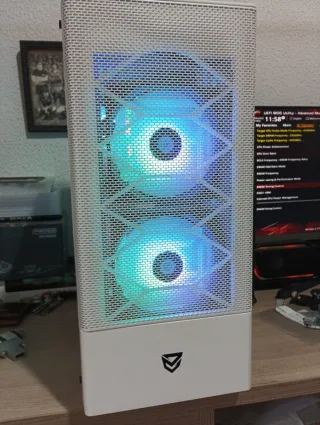 PC Gaming I5 8600k GTX 1650 Blanca